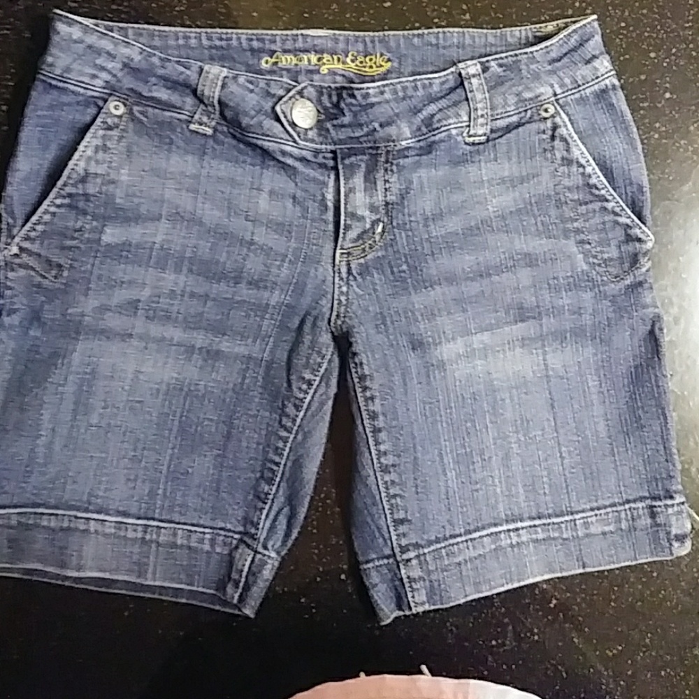AE Bermuda jean shorts